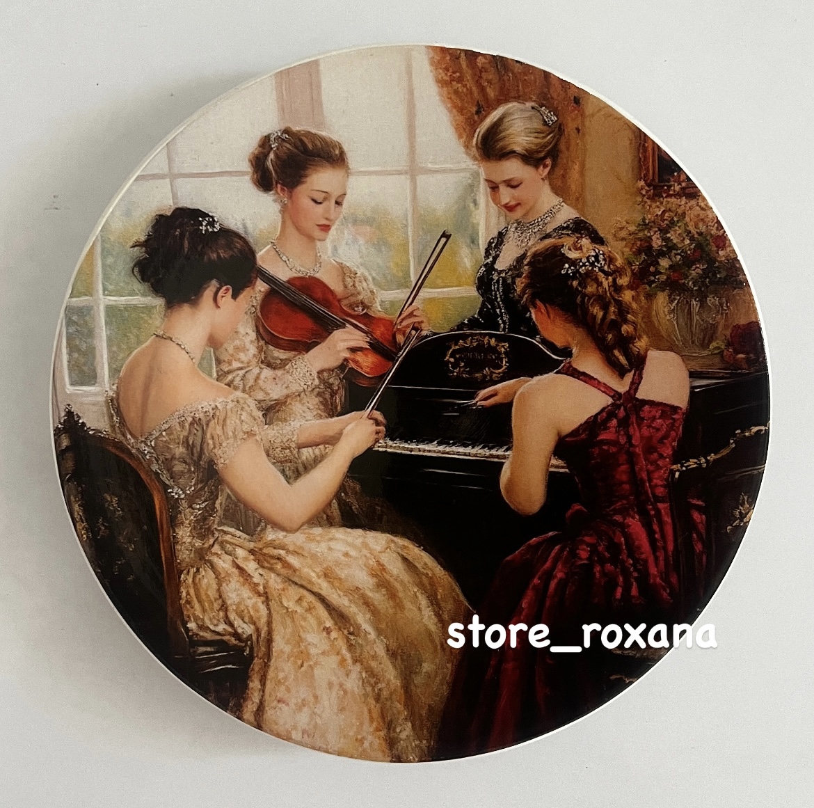 دیوارکوب طرح دختران اشرافی