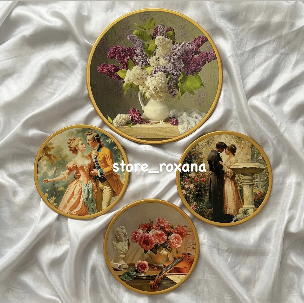 ست دیوارکوب ۴عددی طرح کلاسیک