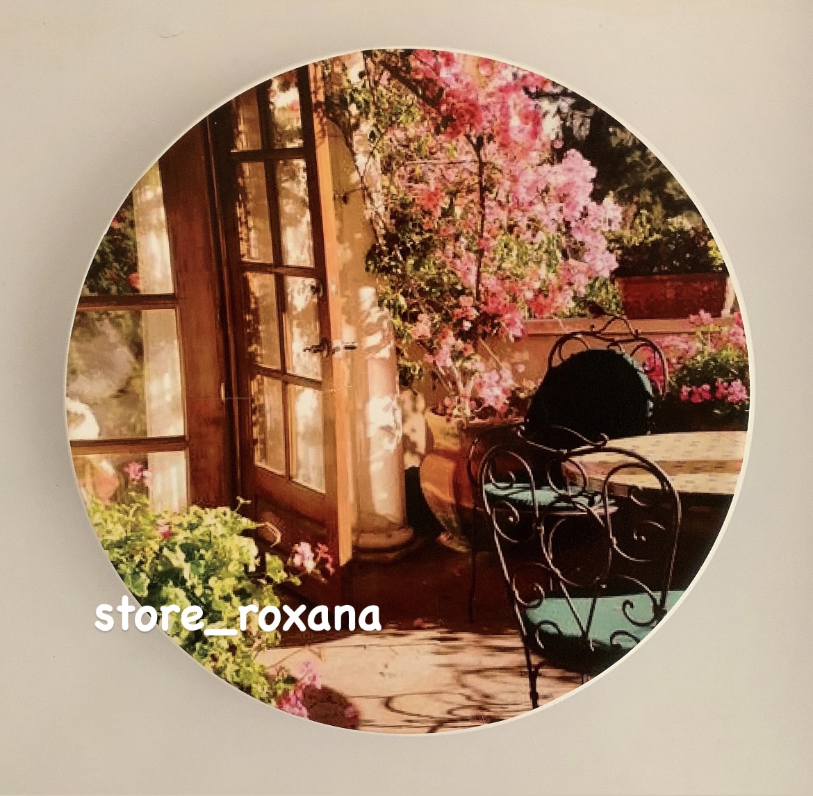 دیوارکوب طرح منظره بهاری